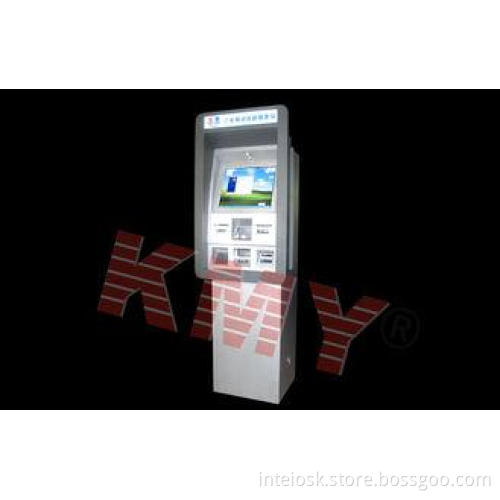 Industrial PC Multi Touch Self Service Banking Media Kiosk